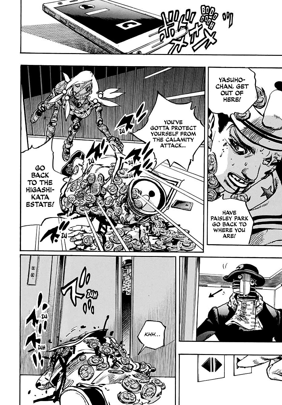 Jojo No Kimyou Na Bouken - Jojorion - Chapter 105: Invisible Soap Bubbles