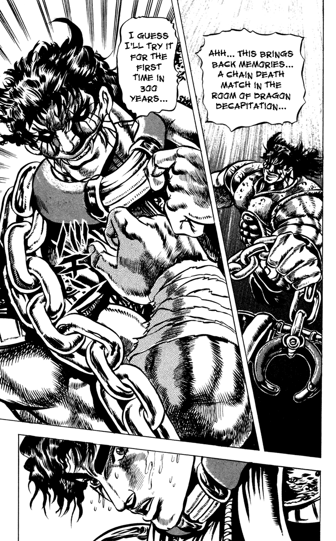 Jojo's Bizarre Adventure Part 1 - Phantom Blood - Vol.4 Chapter 32: The Medieval Knights' Training Ground For Murder