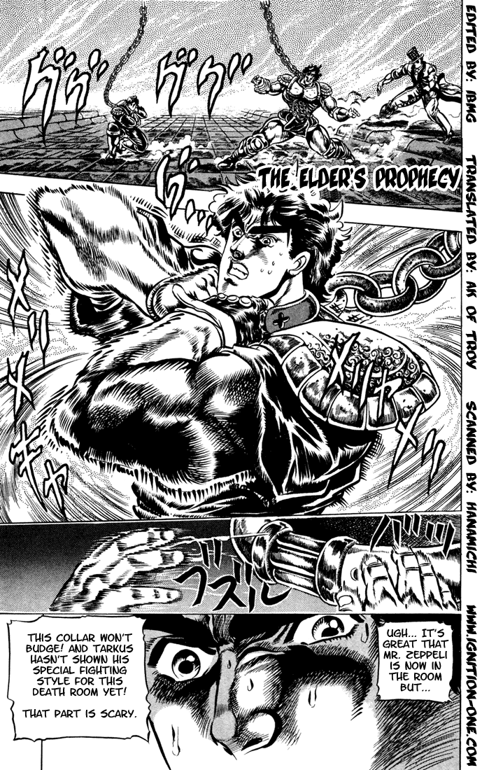 Jojo's Bizarre Adventure Part 1 - Phantom Blood - Vol.4 Chapter 34: Pluck For Tomorrow And The Successor, Part 2