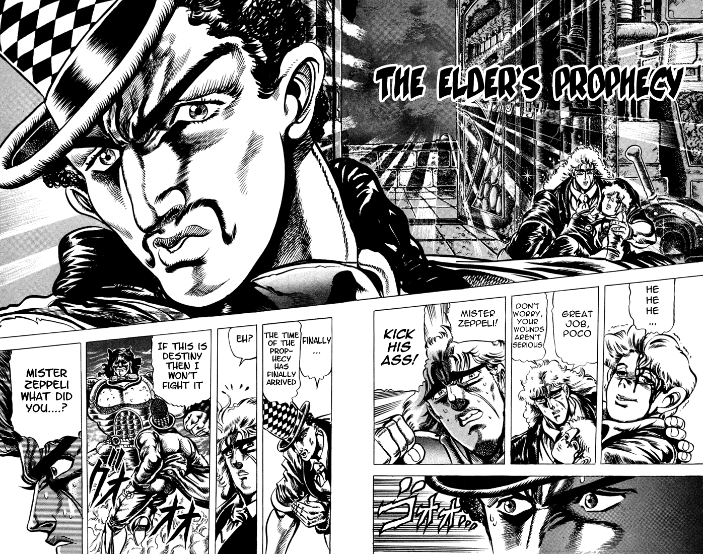 Jojo's Bizarre Adventure Part 1 - Phantom Blood - Vol.4 Chapter 34: Pluck For Tomorrow And The Successor, Part 2