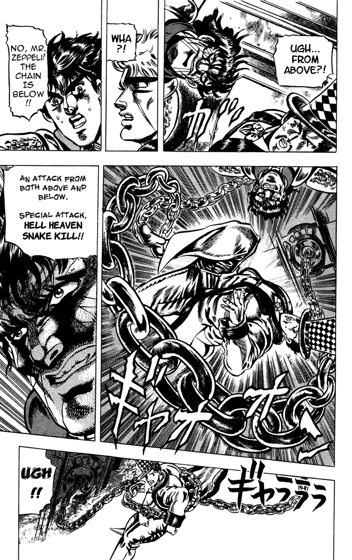 Jojo's Bizarre Adventure Part 1 - Phantom Blood - Vol.4 Chapter 34: Pluck For Tomorrow And The Successor, Part 2