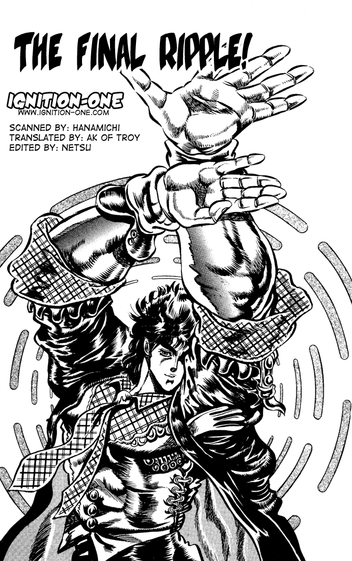 Jojo's Bizarre Adventure Part 1 - Phantom Blood - Vol.5 Chapter 43: Fire And Ice, Jonathan And Dio, Part 5