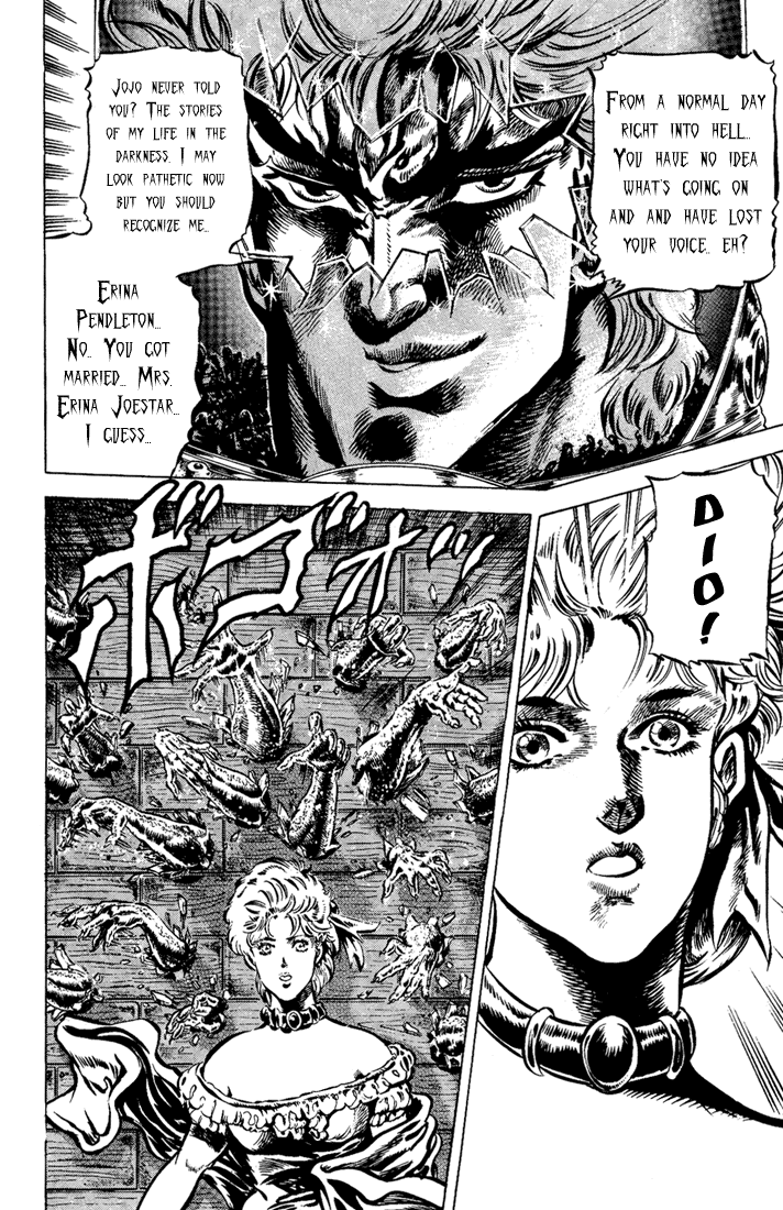 Jojo's Bizarre Adventure Part 1 - Phantom Blood - Vol.5 Chapter 43: Fire And Ice, Jonathan And Dio, Part 5