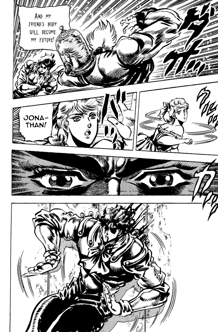 Jojo's Bizarre Adventure Part 1 - Phantom Blood - Vol.5 Chapter 43: Fire And Ice, Jonathan And Dio, Part 5