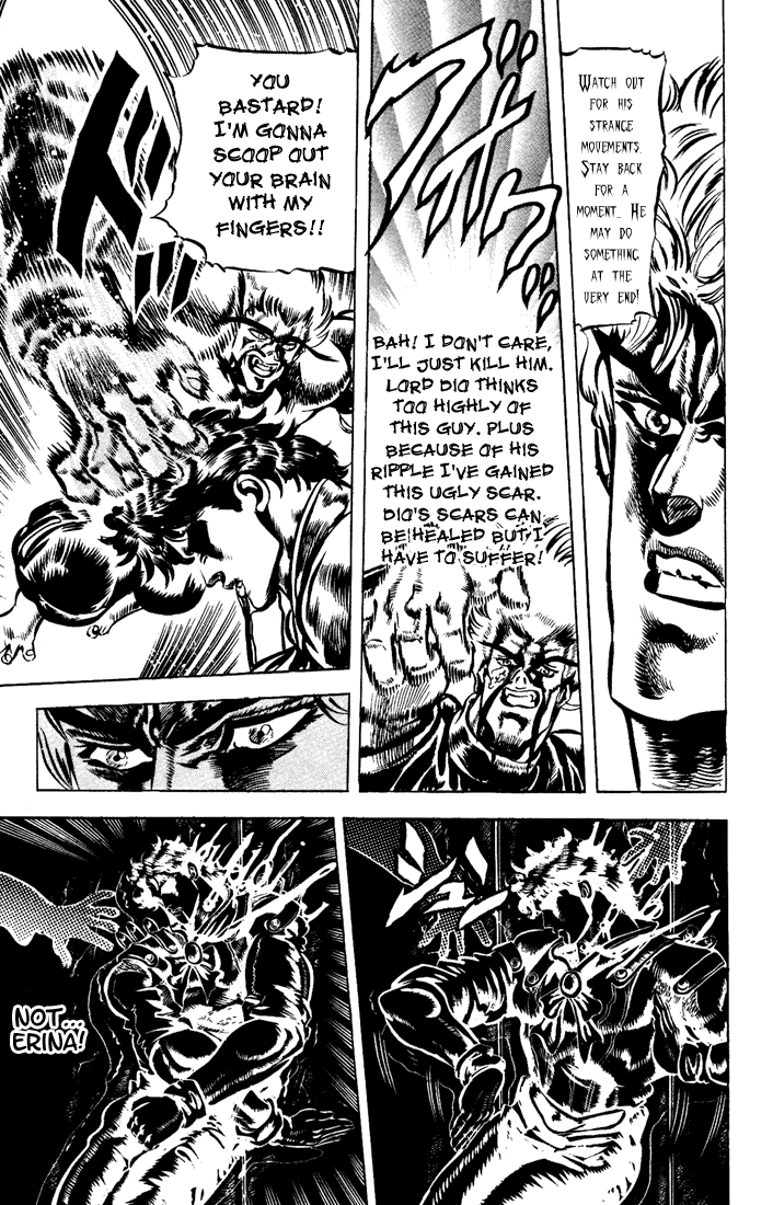 Jojo's Bizarre Adventure Part 1 - Phantom Blood - Vol.5 Chapter 43: Fire And Ice, Jonathan And Dio, Part 5