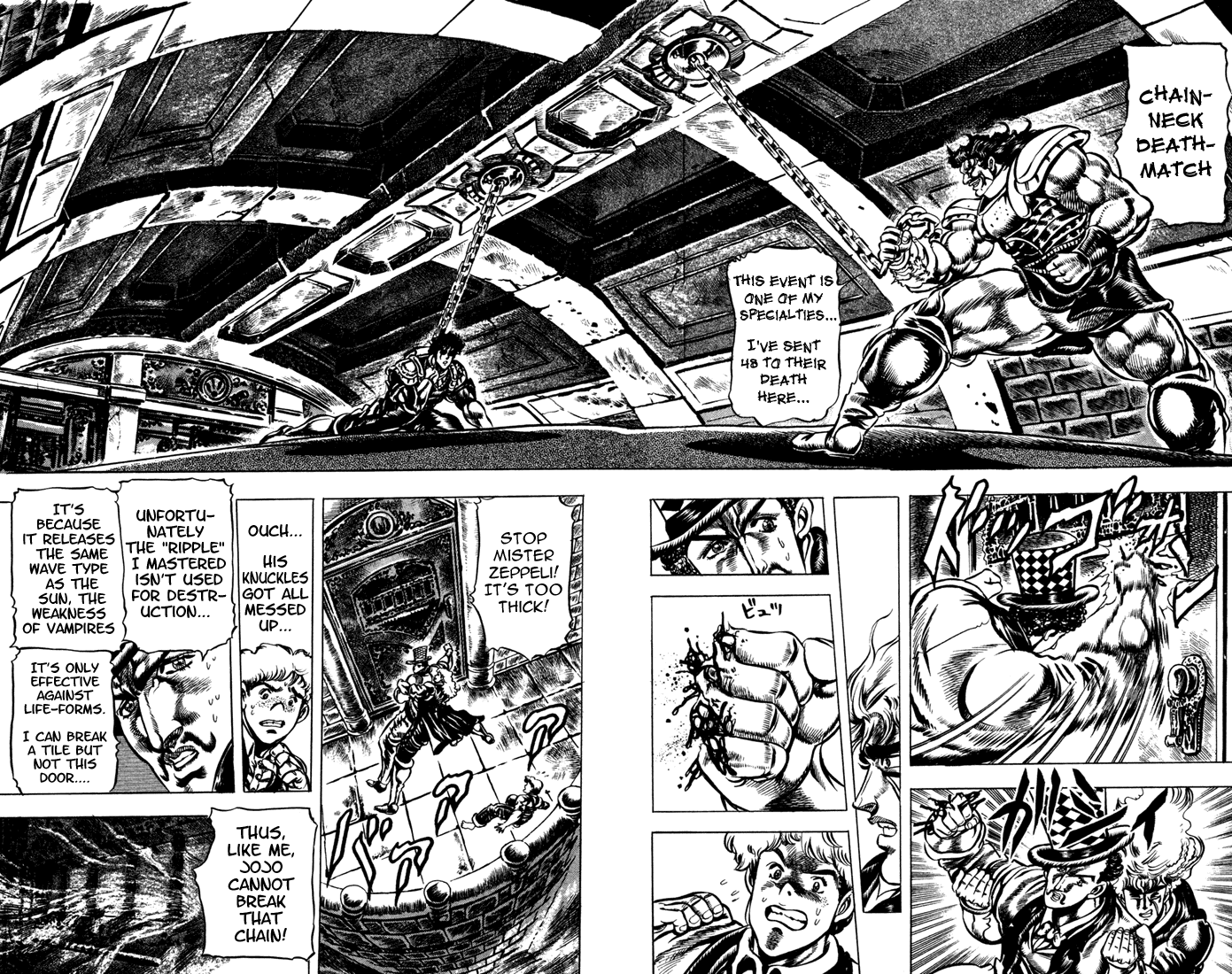 Jojo's Bizarre Adventure Part 1 - Phantom Blood - Vol.4 Chapter 33: Pluck For Tomorrow And The Successor, Part 1