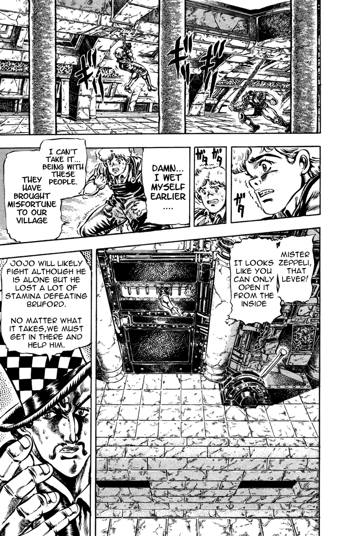 Jojo's Bizarre Adventure Part 1 - Phantom Blood - Vol.4 Chapter 33: Pluck For Tomorrow And The Successor, Part 1