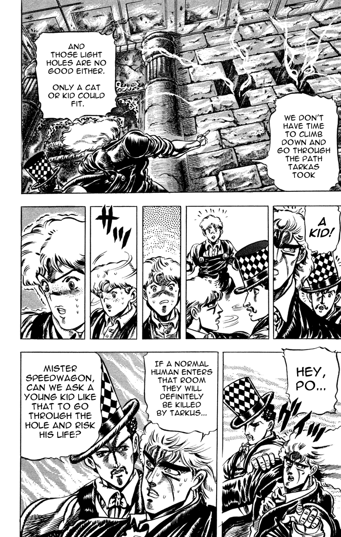 Jojo's Bizarre Adventure Part 1 - Phantom Blood - Vol.4 Chapter 33: Pluck For Tomorrow And The Successor, Part 1