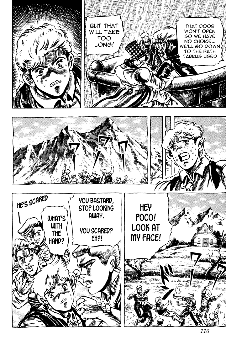 Jojo's Bizarre Adventure Part 1 - Phantom Blood - Vol.4 Chapter 33: Pluck For Tomorrow And The Successor, Part 1