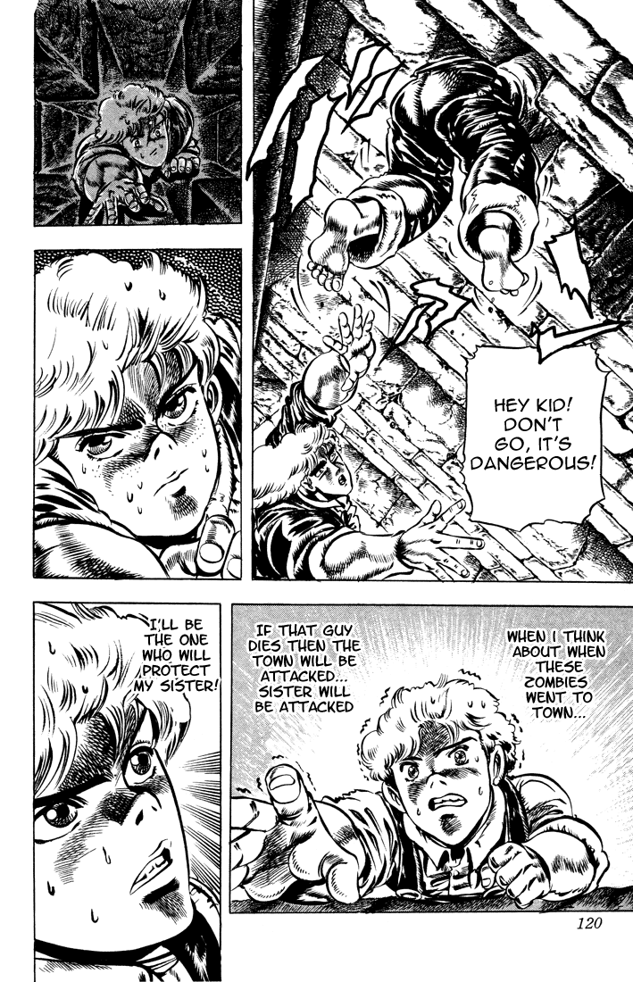 Jojo's Bizarre Adventure Part 1 - Phantom Blood - Vol.4 Chapter 33: Pluck For Tomorrow And The Successor, Part 1