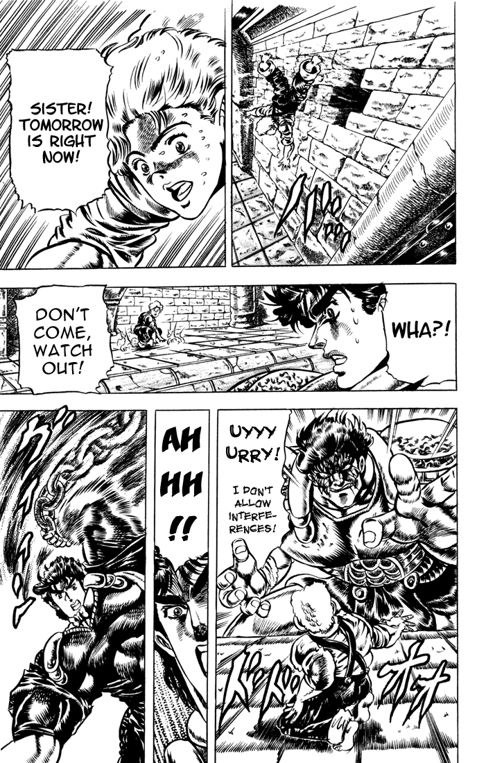 Jojo's Bizarre Adventure Part 1 - Phantom Blood - Vol.4 Chapter 33: Pluck For Tomorrow And The Successor, Part 1