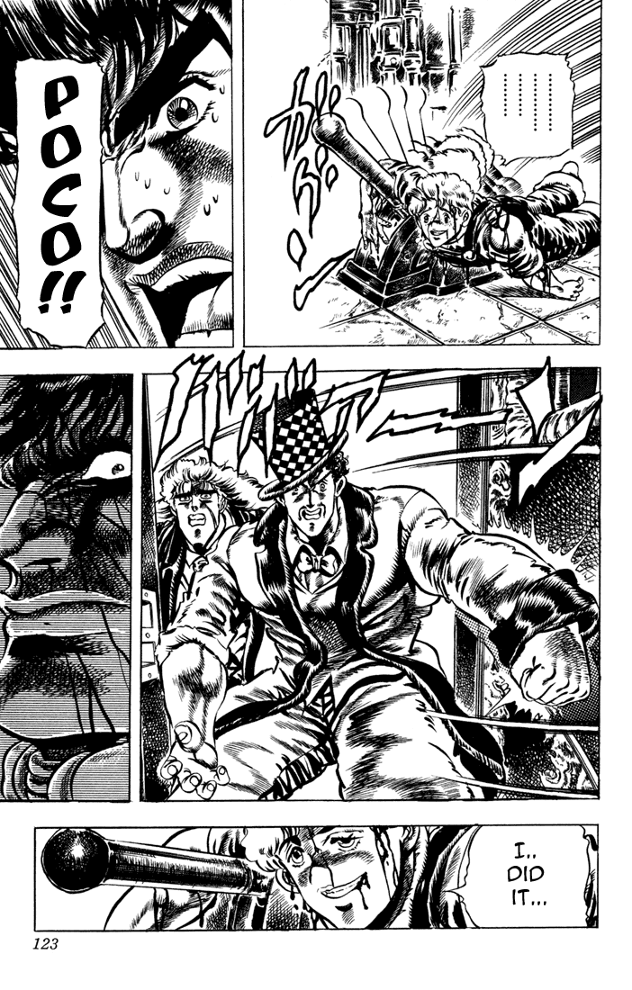 Jojo's Bizarre Adventure Part 1 - Phantom Blood - Vol.4 Chapter 33: Pluck For Tomorrow And The Successor, Part 1