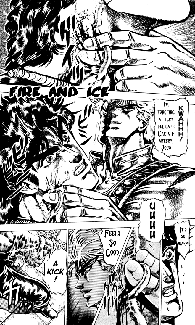 Jojo's Bizarre Adventure Part 1 - Phantom Blood - Vol.5 Chapter 40: Fire And Ice, Jonathan And Dio, Part 2