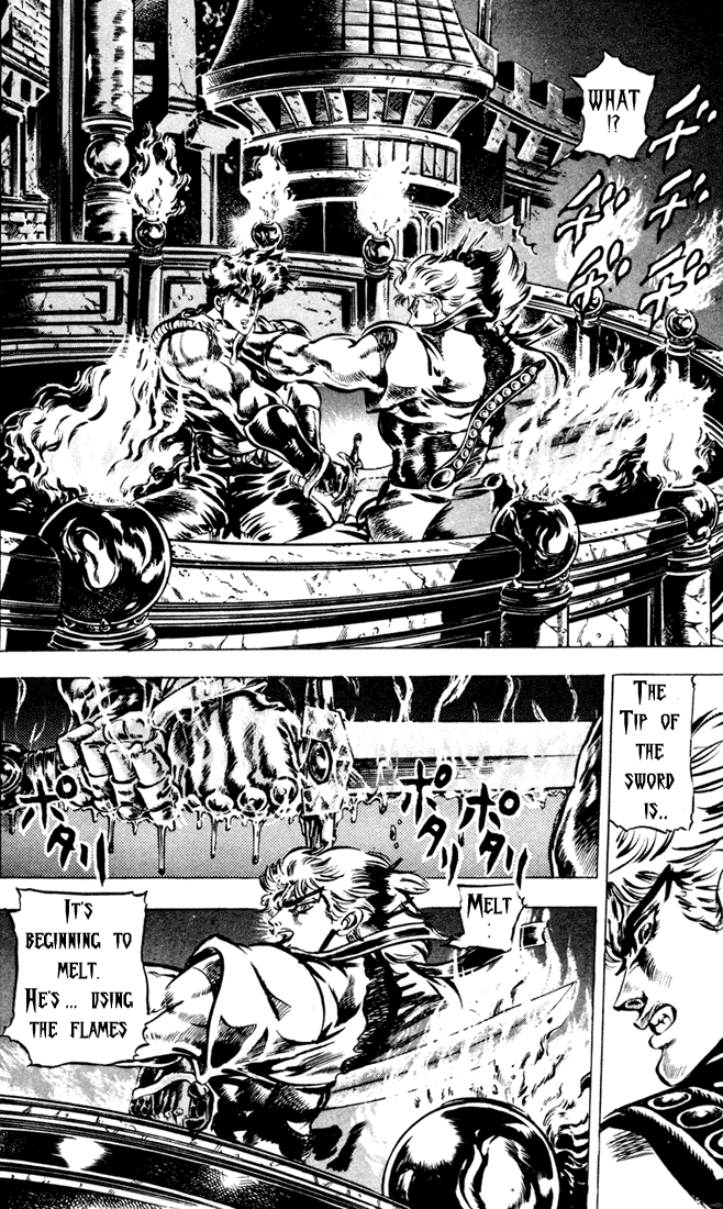 Jojo's Bizarre Adventure Part 1 - Phantom Blood - Vol.5 Chapter 40: Fire And Ice, Jonathan And Dio, Part 2