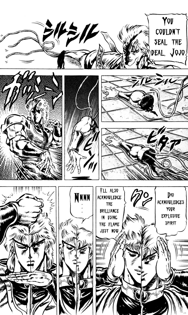 Jojo's Bizarre Adventure Part 1 - Phantom Blood - Vol.5 Chapter 40: Fire And Ice, Jonathan And Dio, Part 2