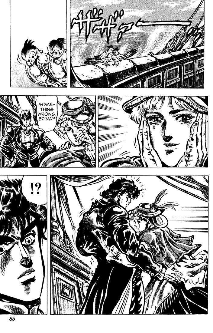 Jojo's Bizarre Adventure Part 1 - Phantom Blood - Vol.5 Chapter 42: Fire And Ice, Jonathan And Dio, Part 4