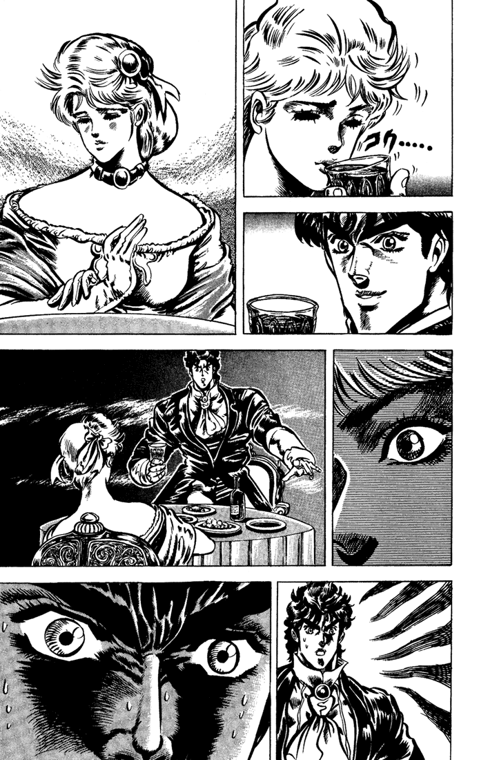 Jojo's Bizarre Adventure Part 1 - Phantom Blood - Vol.5 Chapter 42: Fire And Ice, Jonathan And Dio, Part 4