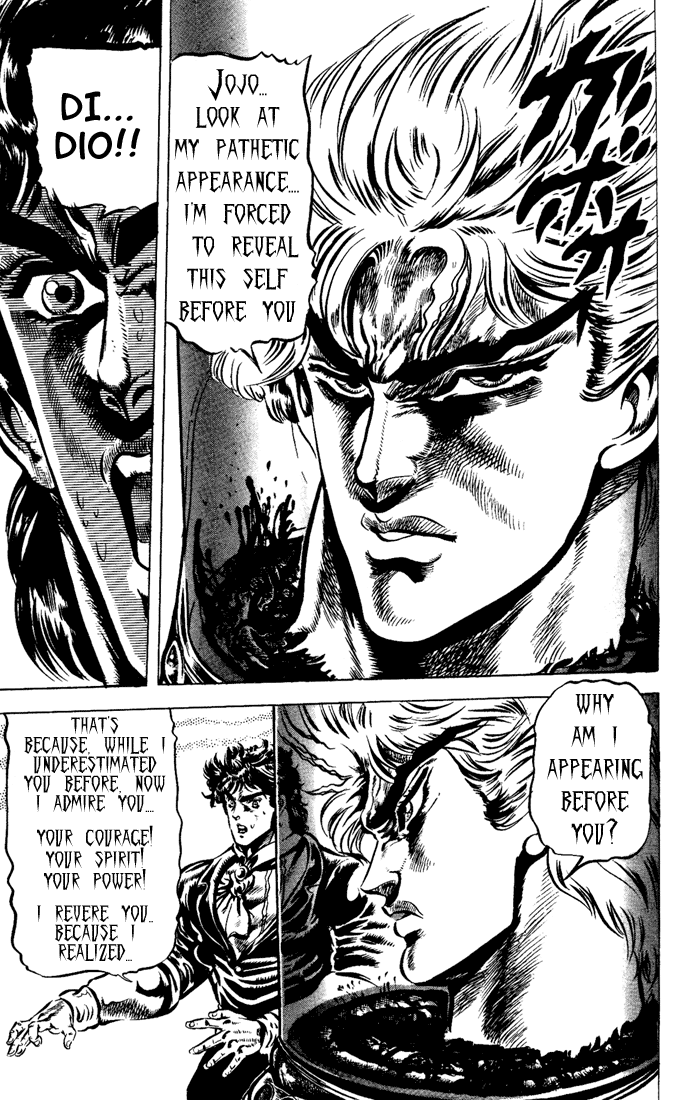 Jojo's Bizarre Adventure Part 1 - Phantom Blood - Vol.5 Chapter 42: Fire And Ice, Jonathan And Dio, Part 4