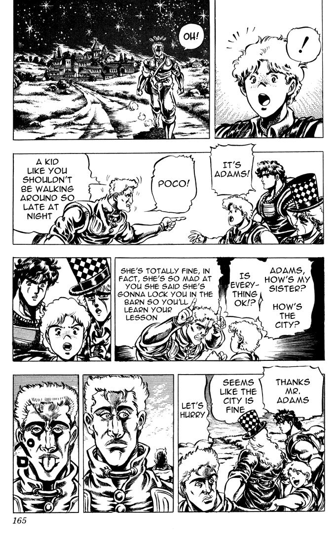 Jojo's Bizarre Adventure Part 1 - Phantom Blood - Vol.4 Chapter 36: The Three From A Faraway Land, Part 1