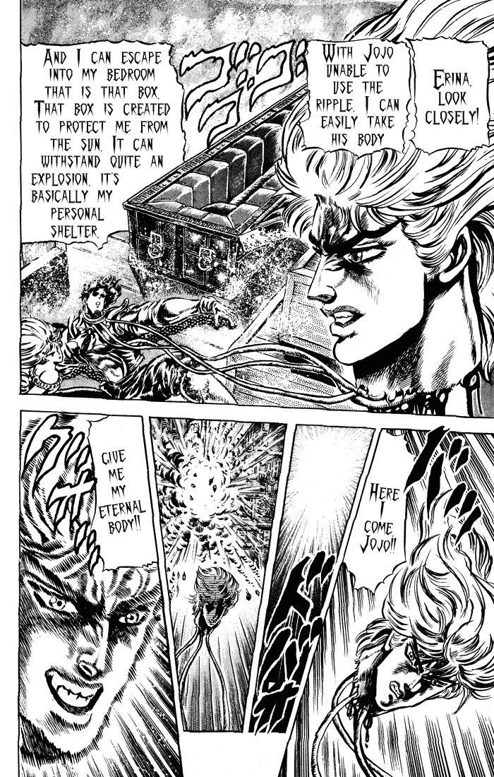 Jojo's Bizarre Adventure Part 1 - Phantom Blood - Vol.5 Chapter 44: Fire And Ice, Jonathan And Dio, Part 6