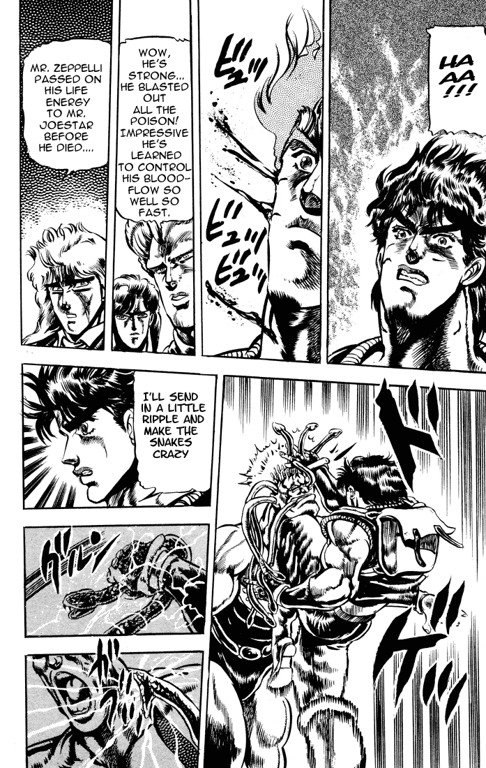 Jojo's Bizarre Adventure Part 1 - Phantom Blood - Vol.4 Chapter 37: The Three From A Faraway Land, Part 2