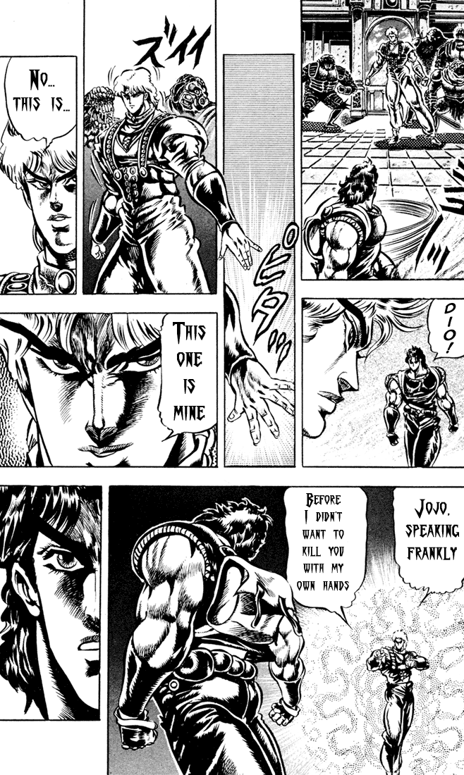 Jojo's Bizarre Adventure Part 1 - Phantom Blood - Vol.5 Chapter 38: The Three From A Faraway Land, Part 3