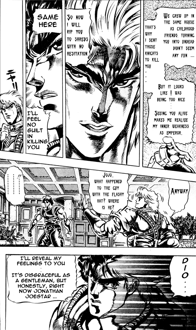 Jojo's Bizarre Adventure Part 1 - Phantom Blood - Vol.5 Chapter 38: The Three From A Faraway Land, Part 3