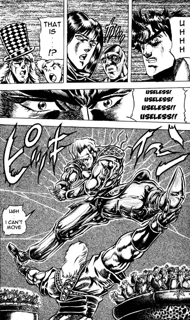 Jojo's Bizarre Adventure Part 1 - Phantom Blood - Vol.5 Chapter 38: The Three From A Faraway Land, Part 3