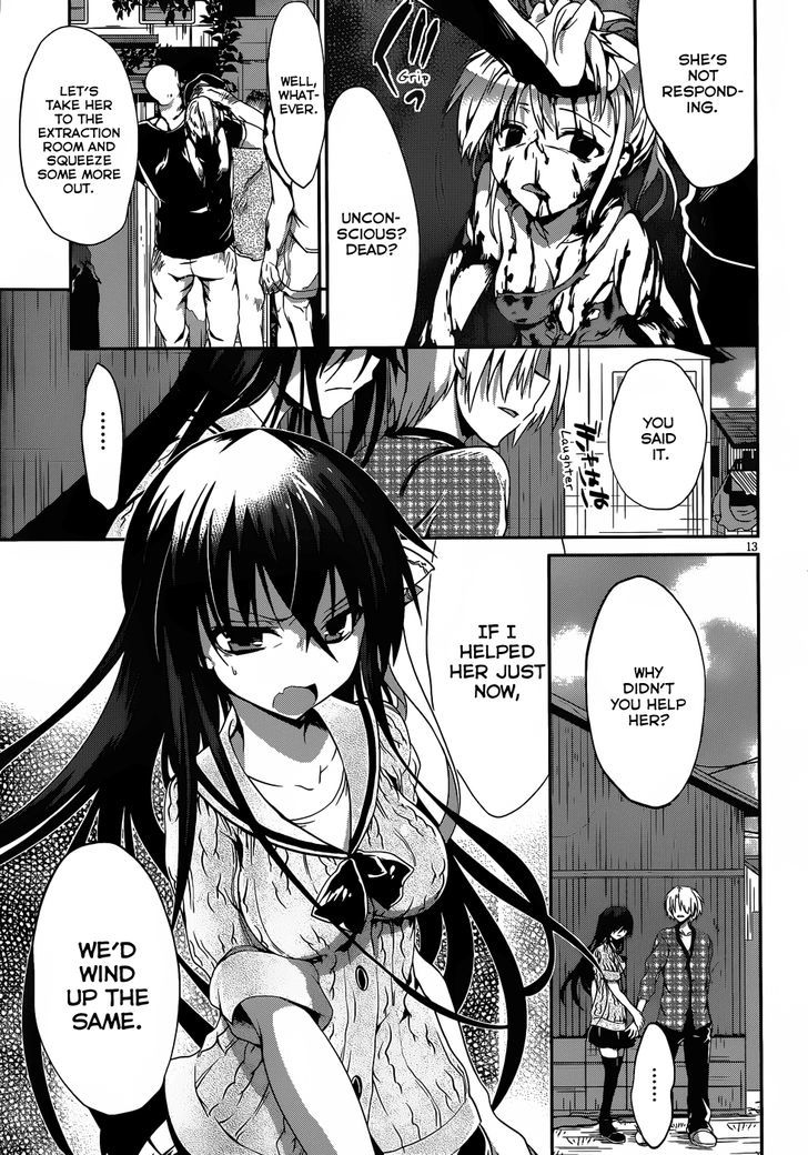 Kiryuuin Kaya Ni Chi O Suwareru Dake No Kantan Na Oshigoto - Chapter 12.2