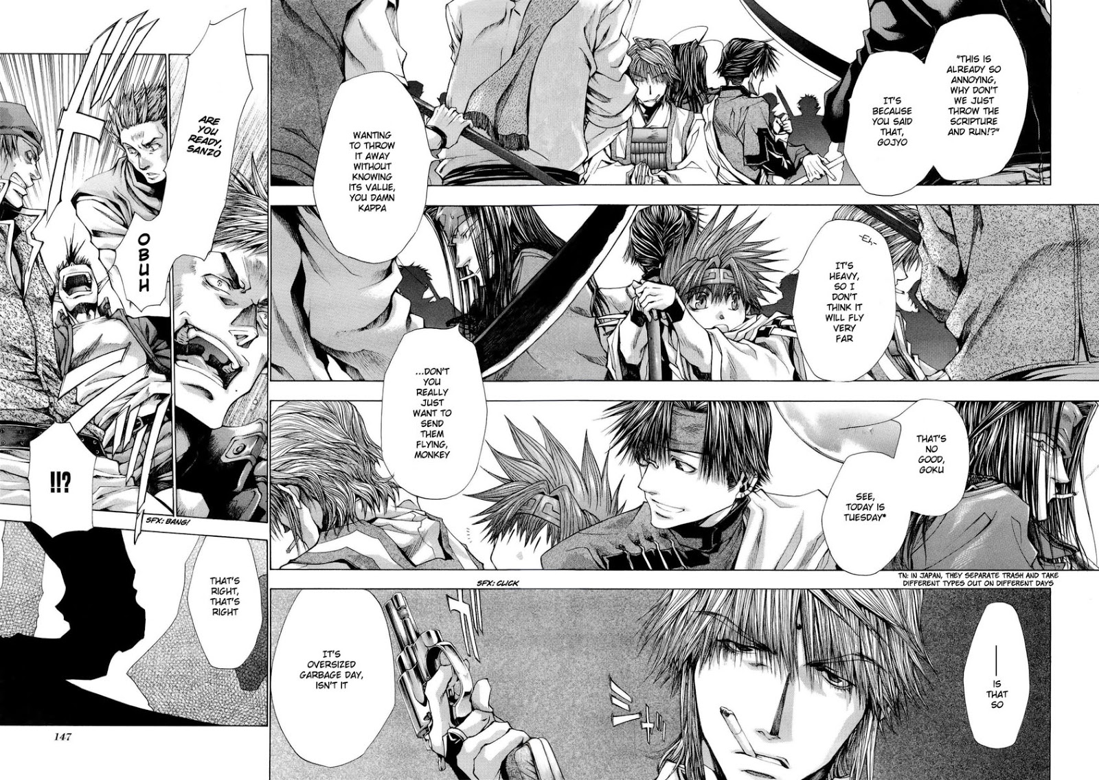 Saiyuki Reload Blast - Chapter 4: Shot 4.1