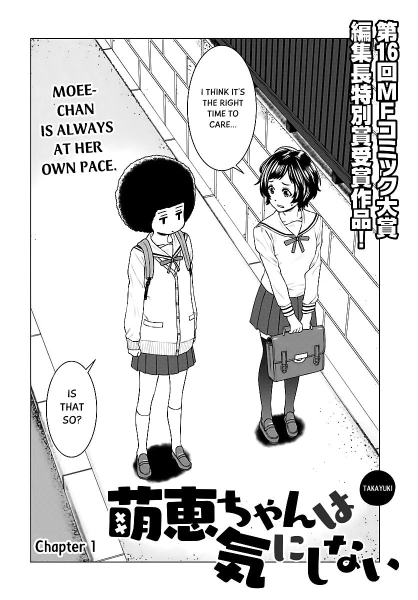 Moee-Chan Wa Ki Ni Shinai - Chapter 1