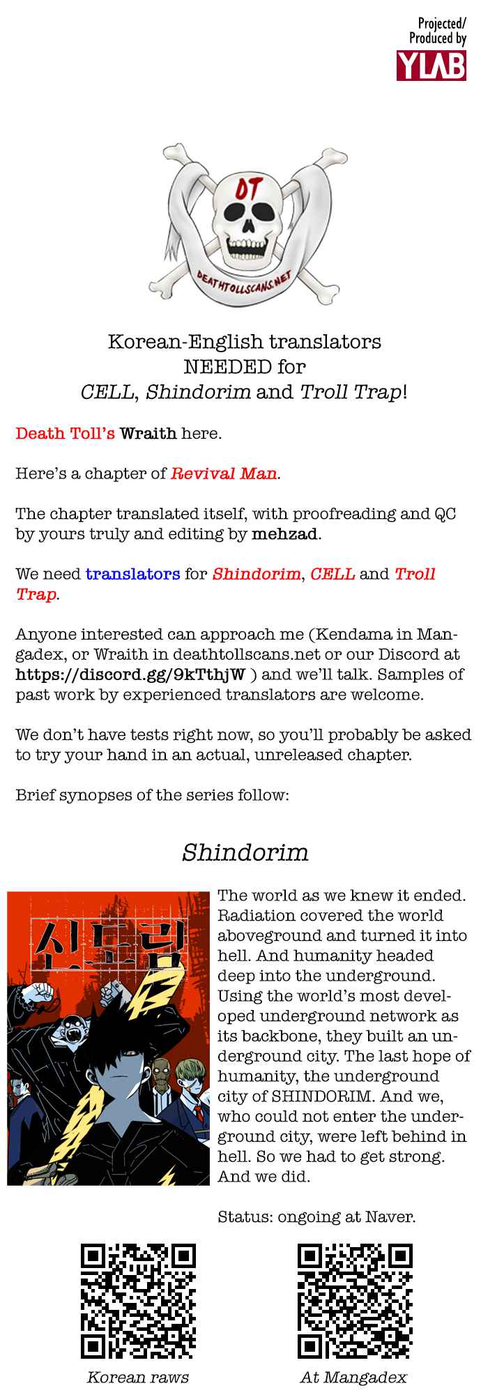 Revival Man - Chapter 159