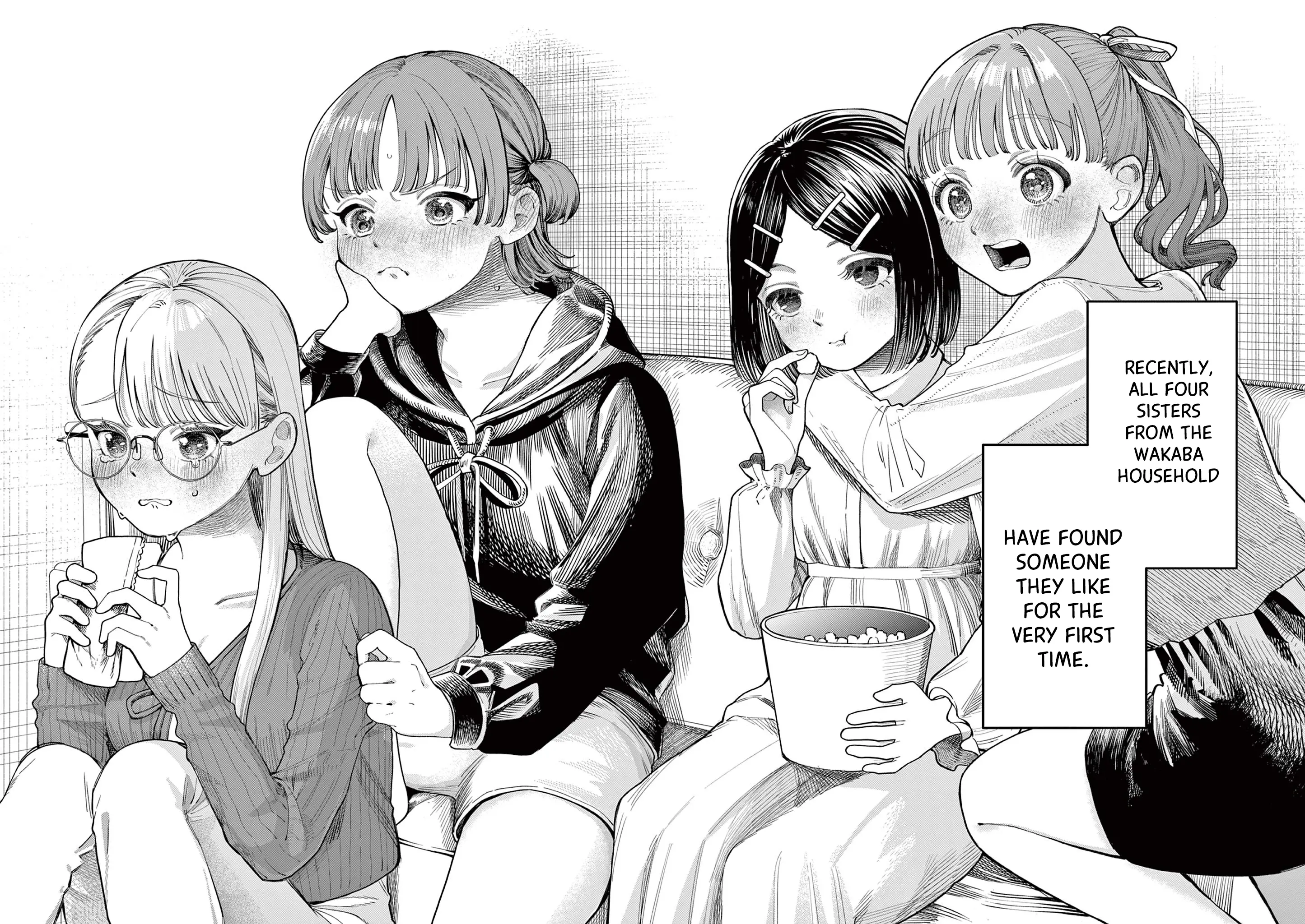 Wakaba San Chi No Aoi Koi - Chapter 1: Four Sisters And Unrequited Love