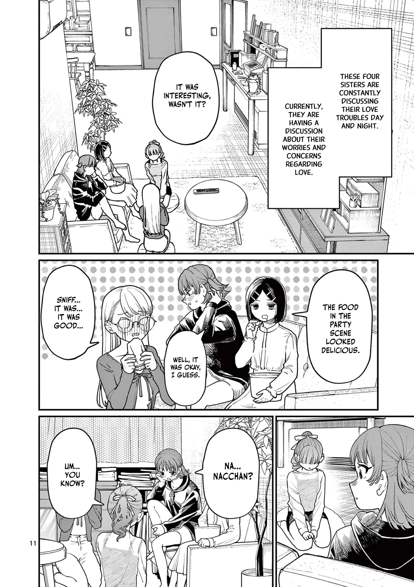 Wakaba San Chi No Aoi Koi - Chapter 1: Four Sisters And Unrequited Love