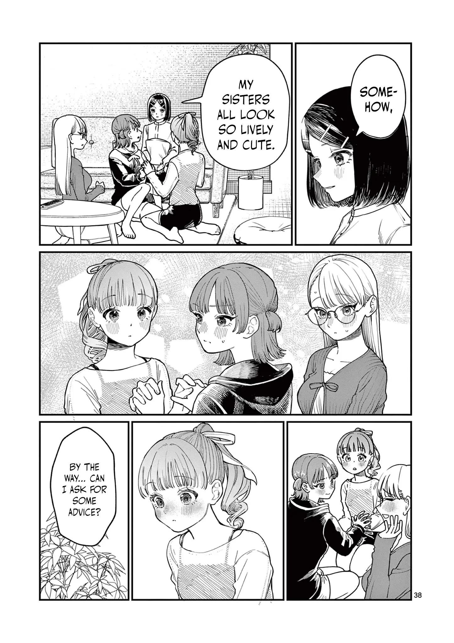 Wakaba San Chi No Aoi Koi - Chapter 1: Four Sisters And Unrequited Love