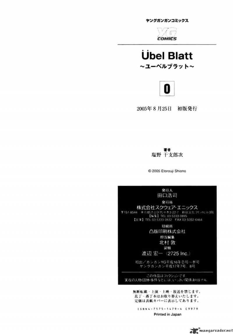 Ubel Blatt - Chapter 3 : Cost Of Deception