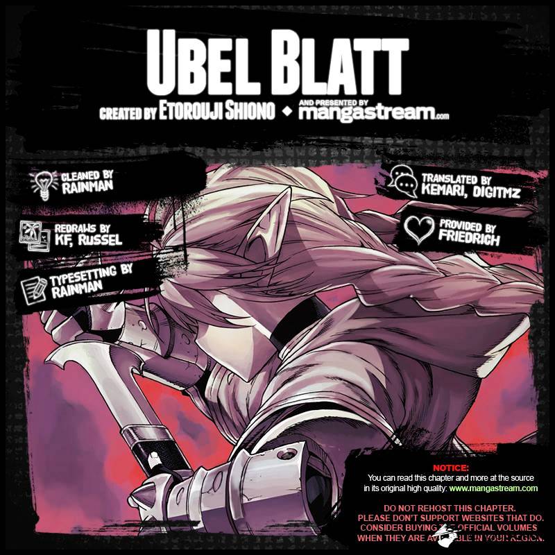 Ubel Blatt - Chapter 125 : Stelle Ater Leute