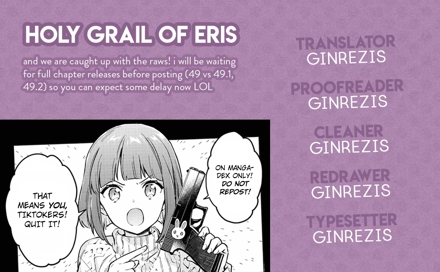 The Holy Grail Of Eris - Chapter 48: Abigail's Return, And...