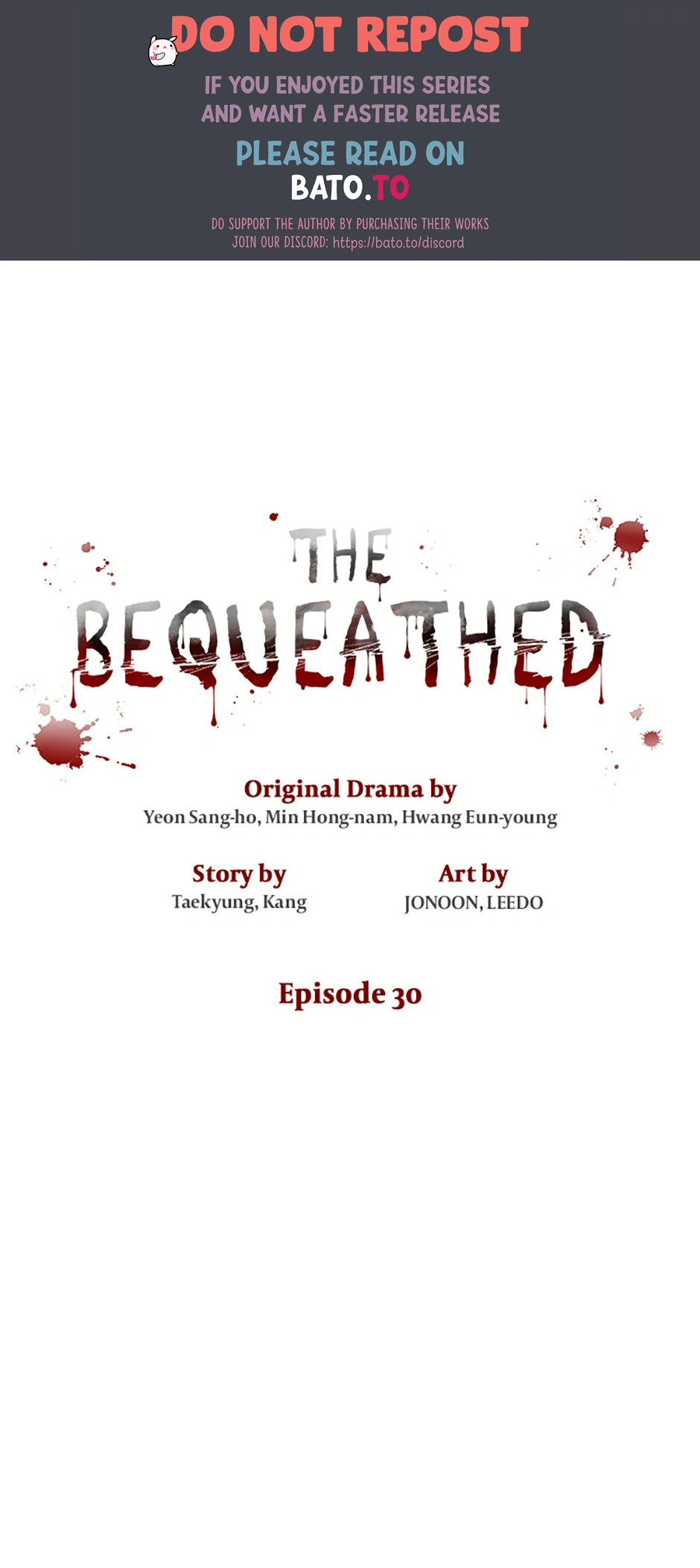 The Bequeathed - Chapter 30