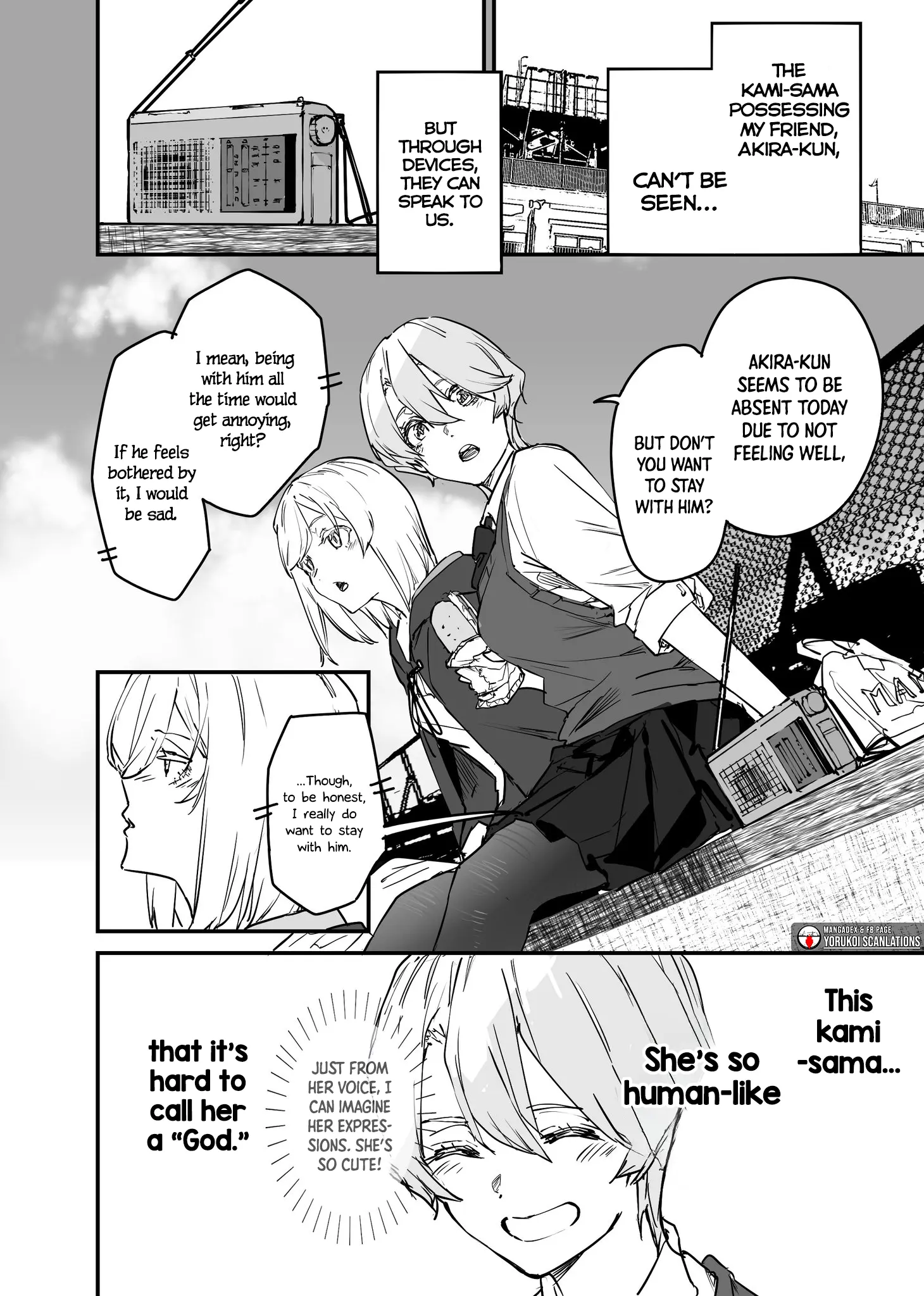 Kamisama Desu. Service Suru Yo. - Chapter 20: Human-Like, Yet God-Like