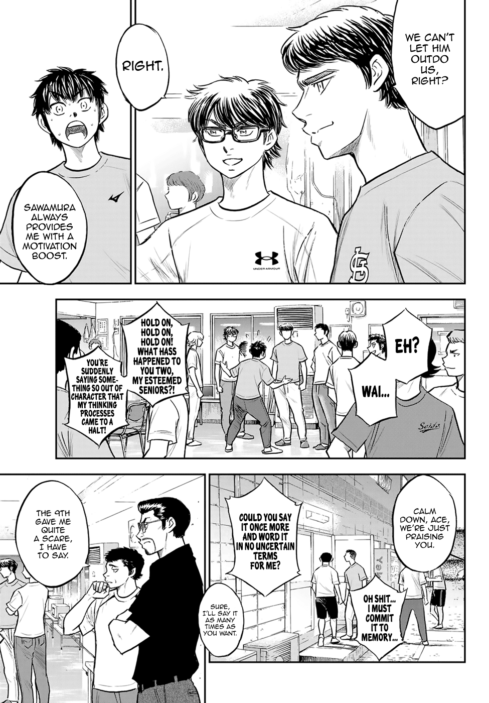 Daiya No A - Act Ii - Chapter 307: Let's Meet At Koushien