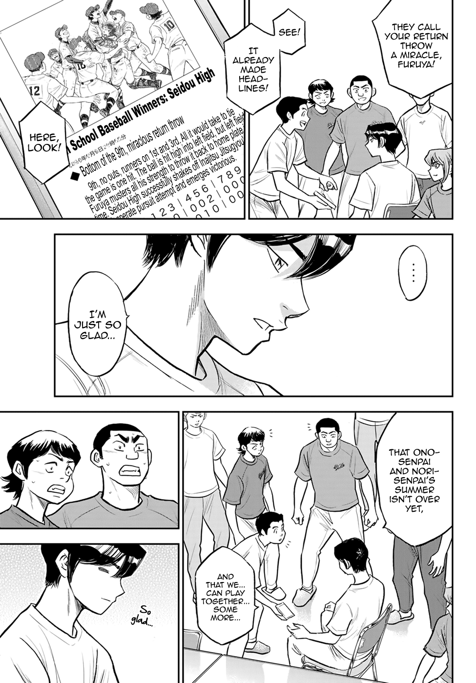 Daiya No A - Act Ii - Chapter 307: Let's Meet At Koushien