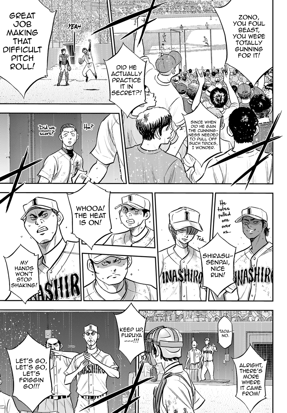 Daiya No A - Act Ii - Chapter 283: The Team I Admire