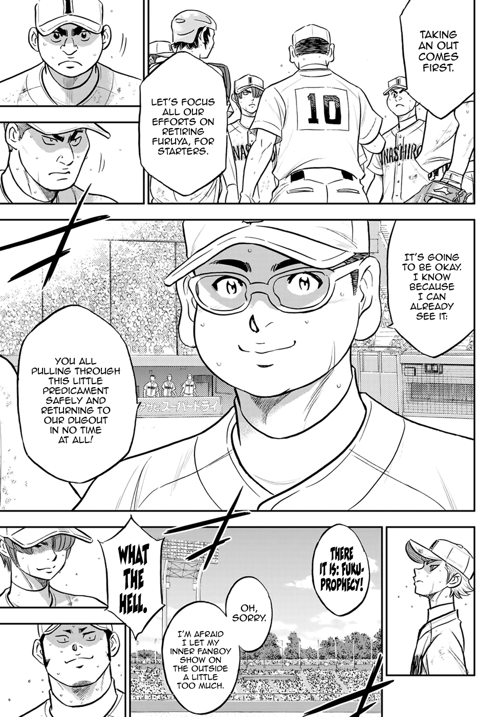 Daiya No A - Act Ii - Chapter 283: The Team I Admire