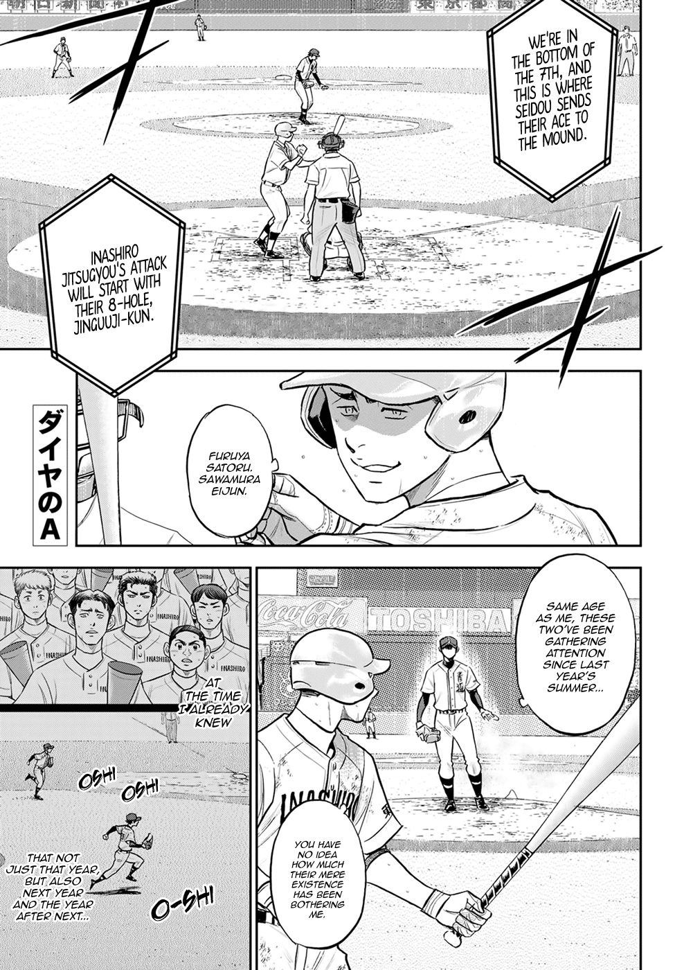 Daiya No A - Act Ii - Chapter 288: Deep Breaths On The Mound