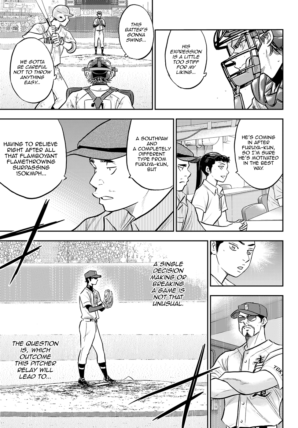 Daiya No A - Act Ii - Chapter 288: Deep Breaths On The Mound