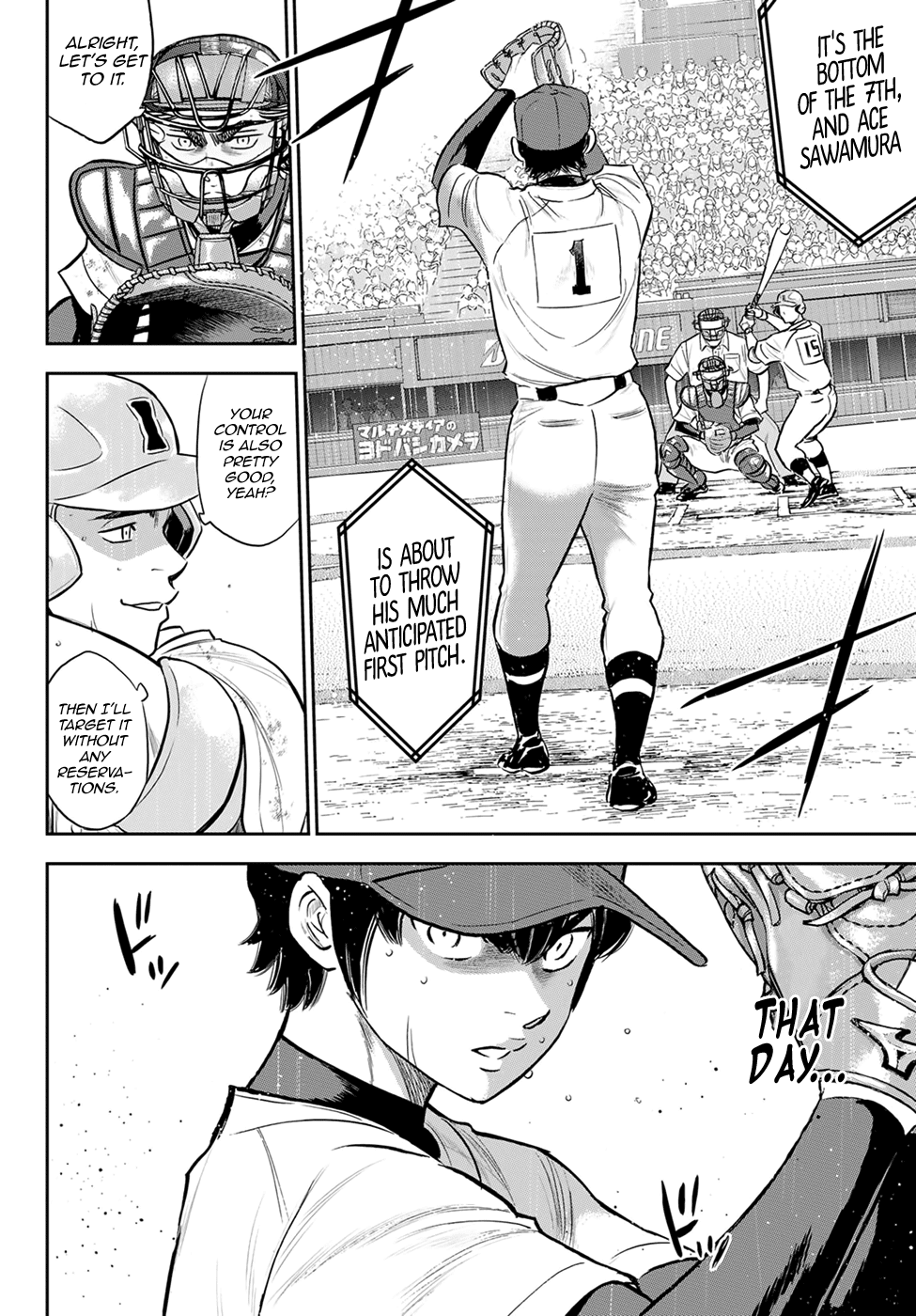 Daiya No A - Act Ii - Chapter 288: Deep Breaths On The Mound