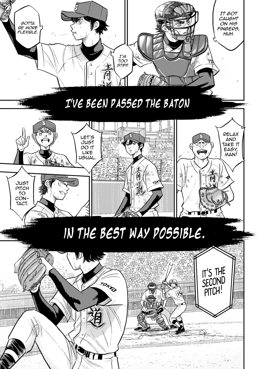 Daiya No A - Act Ii - Chapter 288: Deep Breaths On The Mound