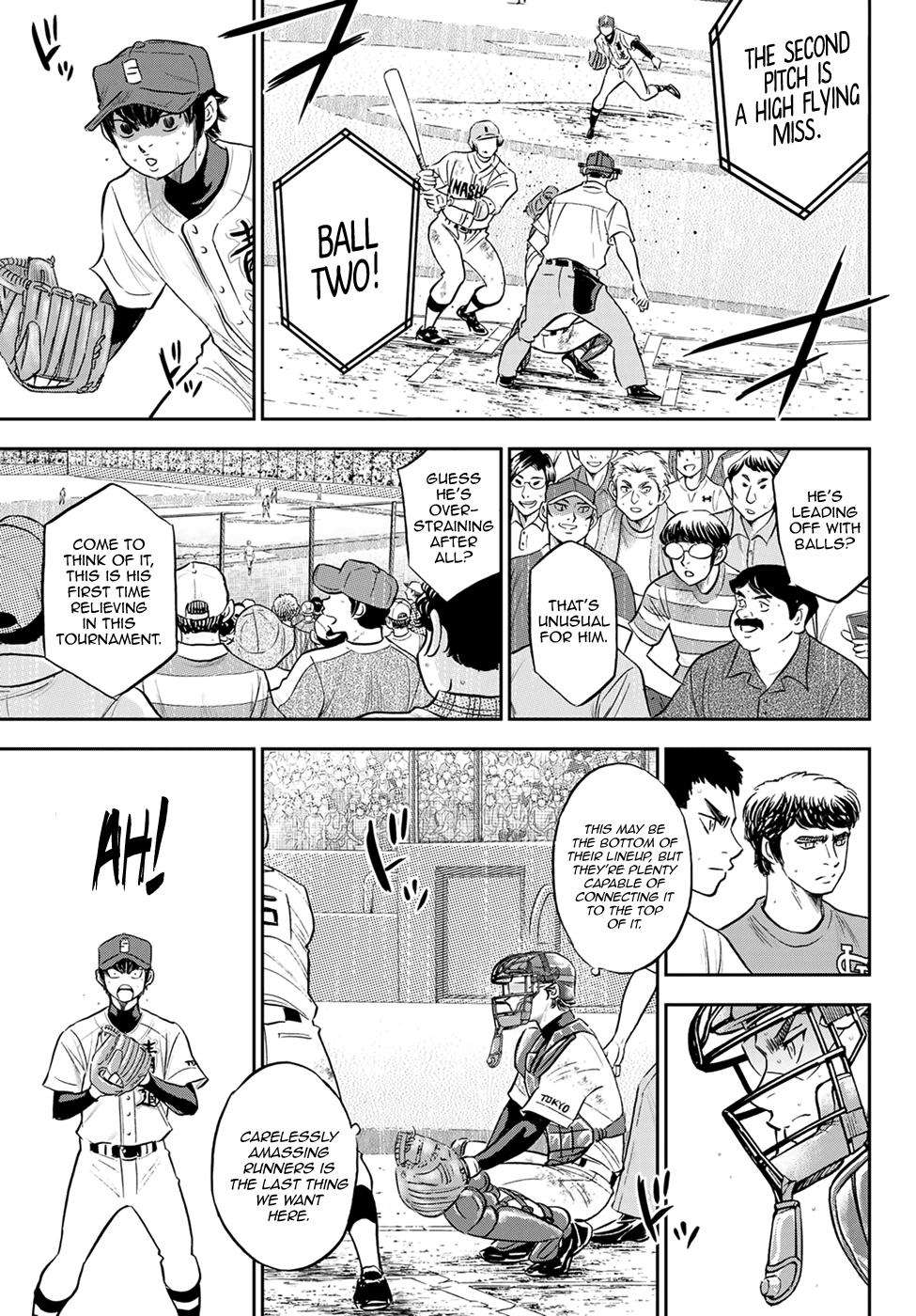 Daiya No A - Act Ii - Chapter 288: Deep Breaths On The Mound