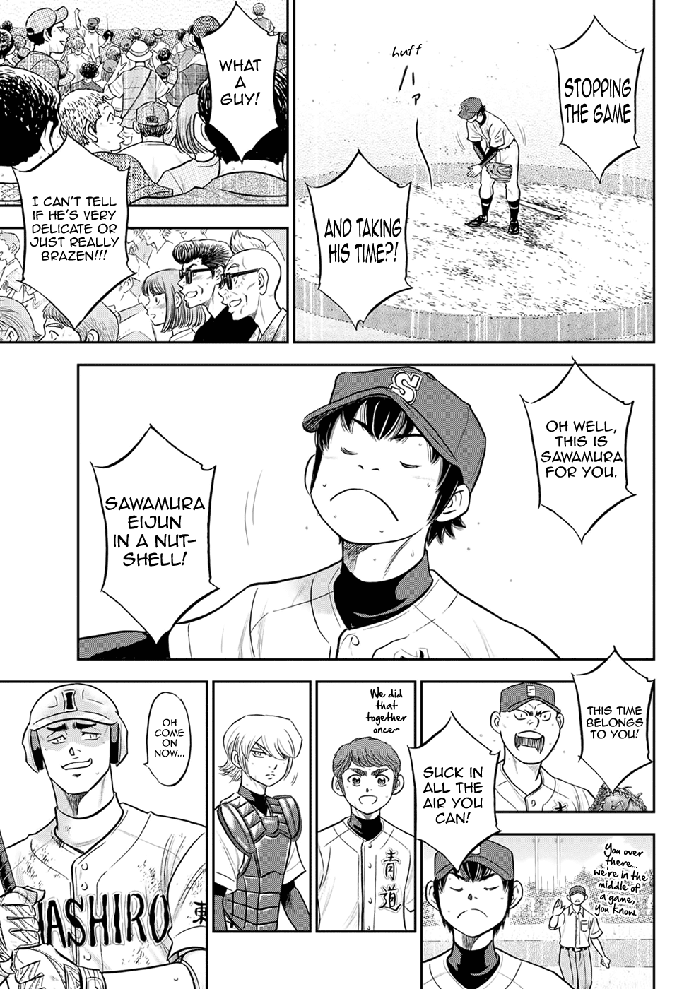 Daiya No A - Act Ii - Chapter 288: Deep Breaths On The Mound